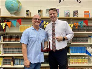 Mr Kurek retirement photo